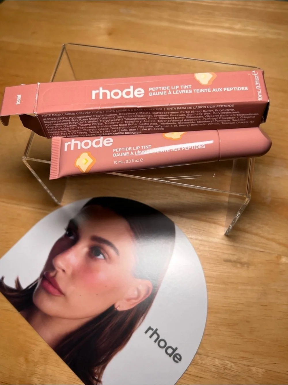 Limited Edition Rhode Scented Peptide Lip Tint in Toast